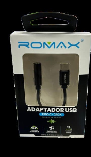Adaptador USB Tipo C Jack