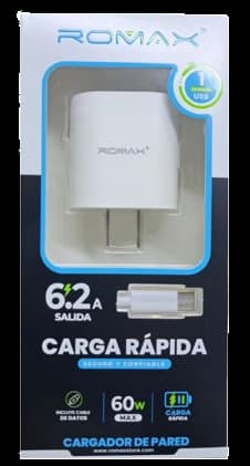 Cargador y Cable tipo C